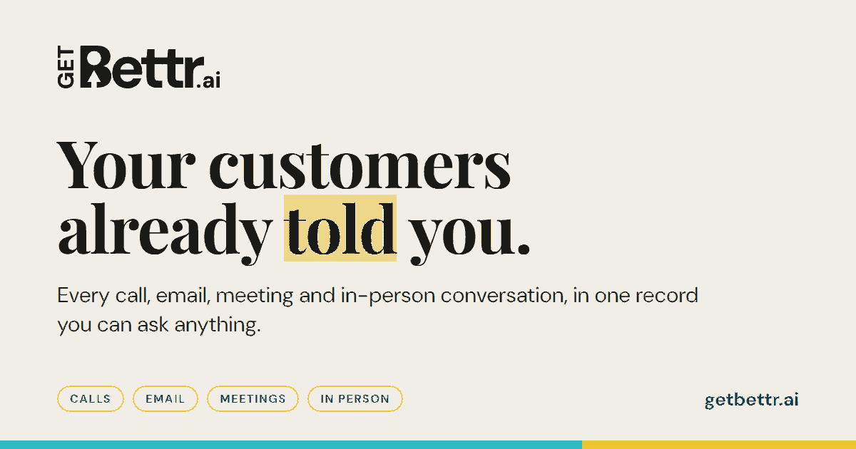 GetBettr.ai app for mobile phone